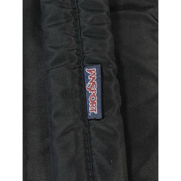 Vintage JanSport High Stakes TRS7 Leopard Animal Print Fuzzy Fabric Backpack - Picture 15 of 15